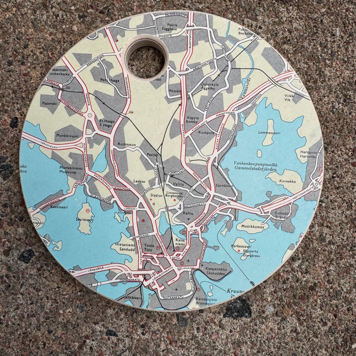 Kartta pannunalunen, Helsinki 01