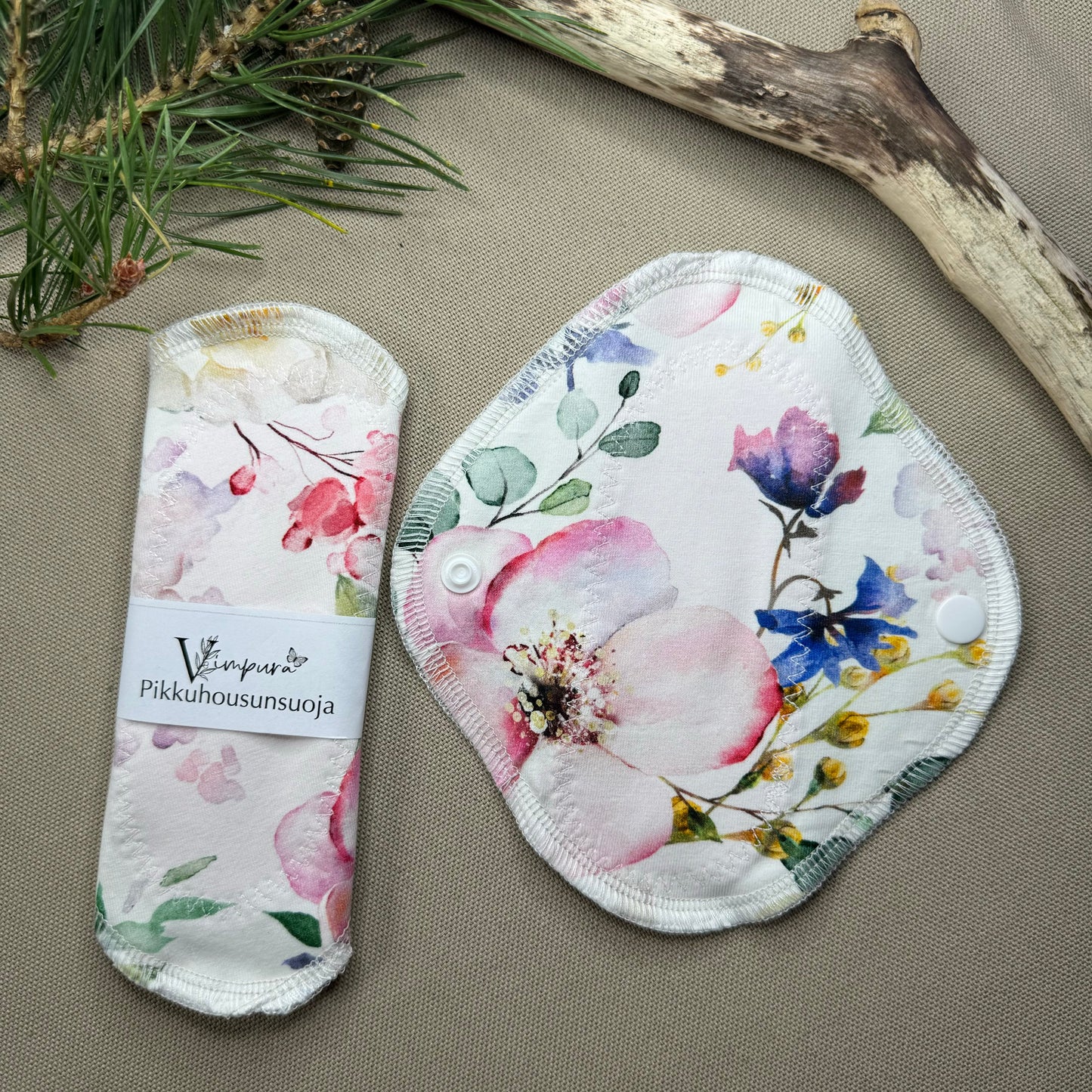 pikkuhousunsuoja, moniväri kukka