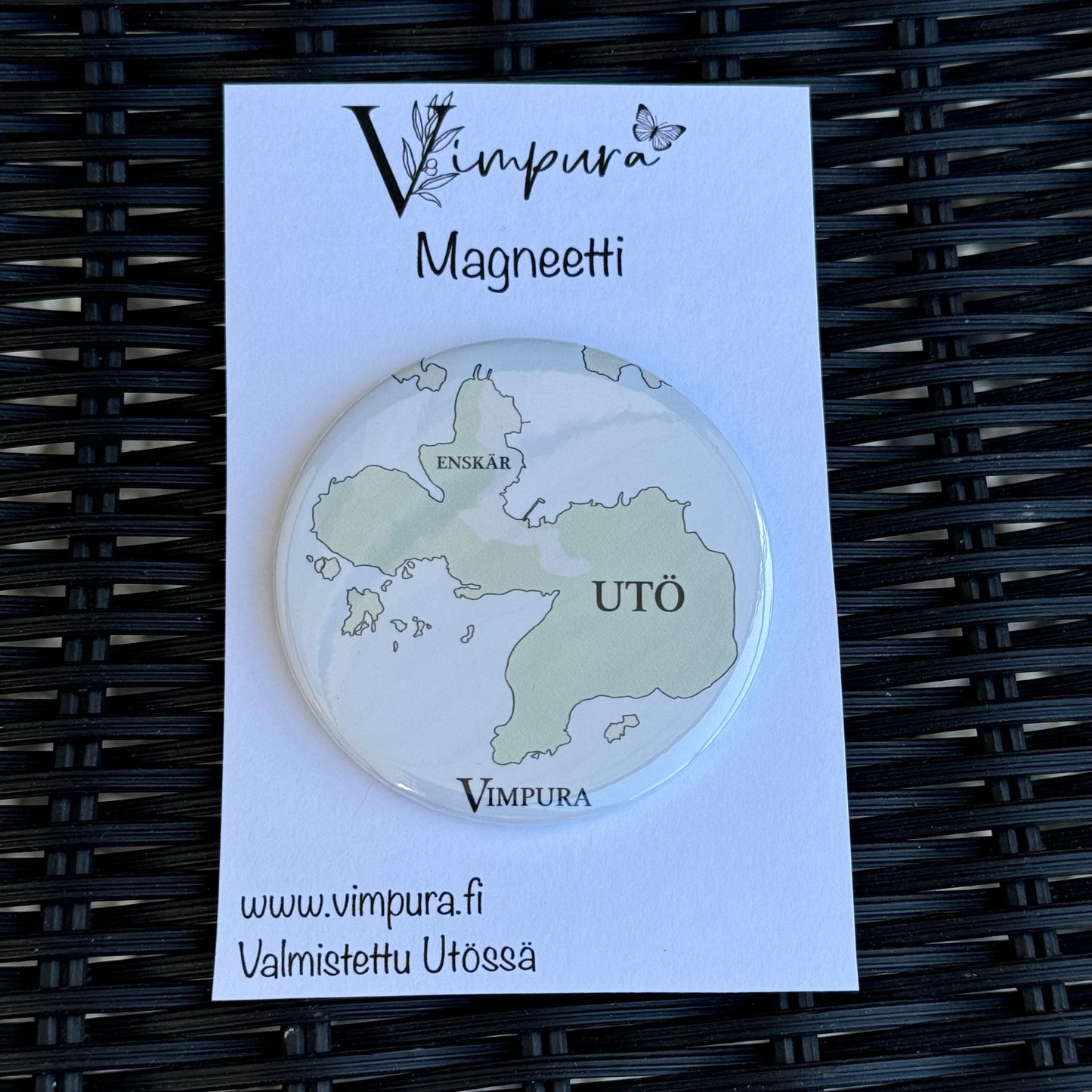 Magneetti, Utö kartta