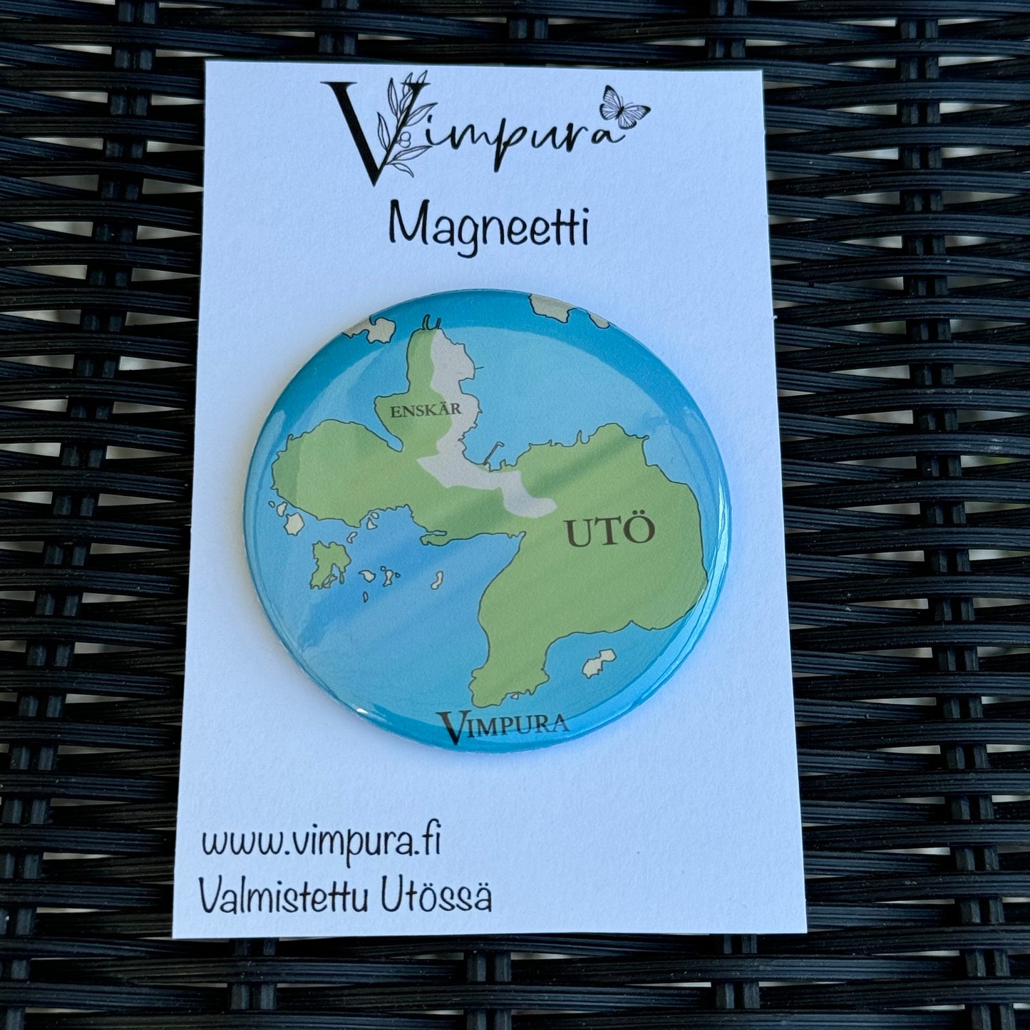 Magneetti, Utö kartta